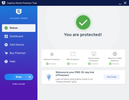 Sophos Home - скриншот 1